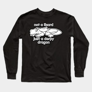 not a lizard Long Sleeve T-Shirt